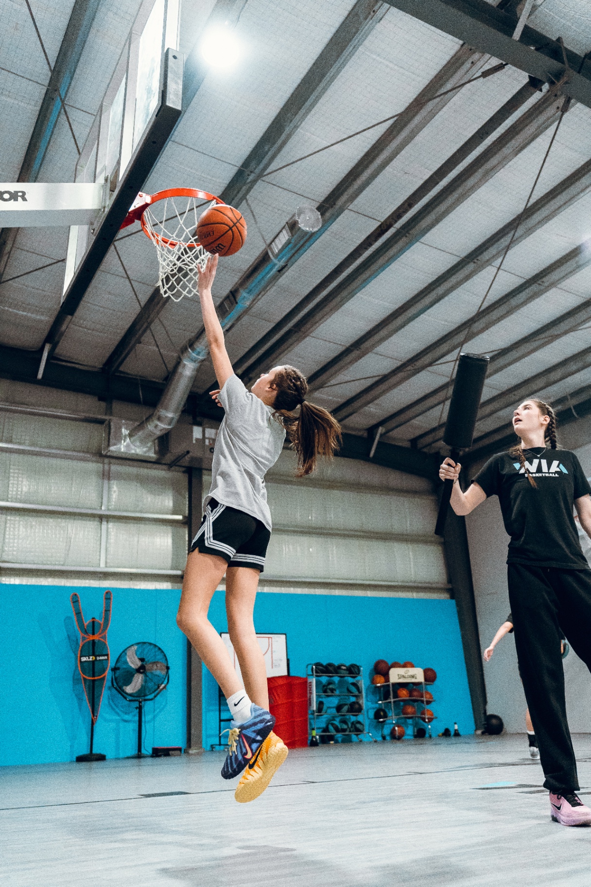 Basketball training at WIA