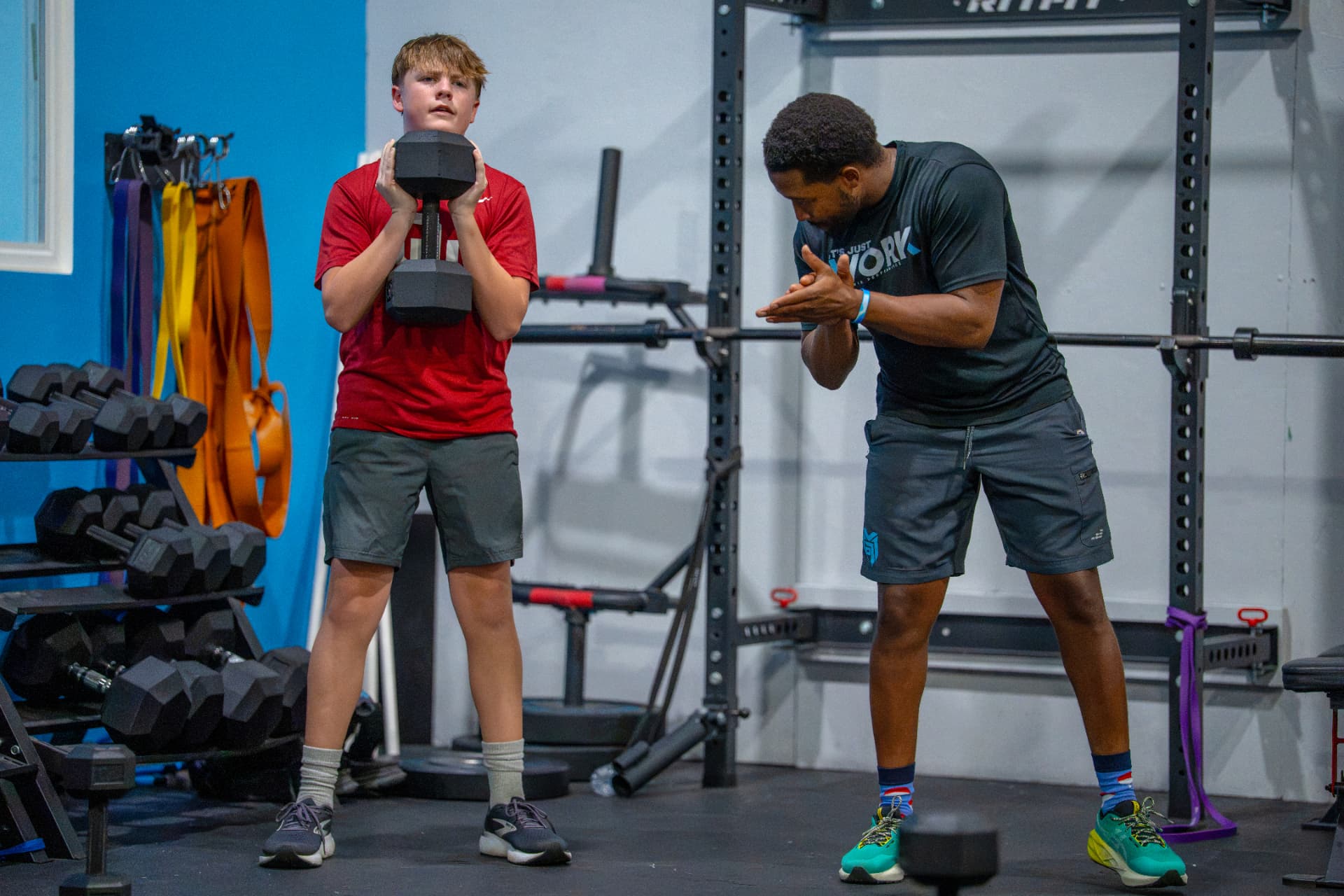 Performance training at WIA